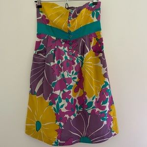 Anthropologie “We Love Vera” Strapless Dress, 2